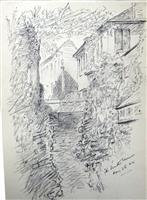 cc02980 Carter sketch book page 12.jpg; cc02980; Sketch book of Reverend Henry Carter; Album